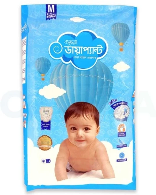বসুন্ধরা ডাইপার 32 পিস L  সাইজ